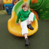 Zapatos para niños 2027 negro combinado lifestyle