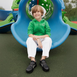 Zapatos para niños 2027 negro combinado lifestyle