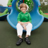 Zapatos para niños 2027 negro combinado lifestyle