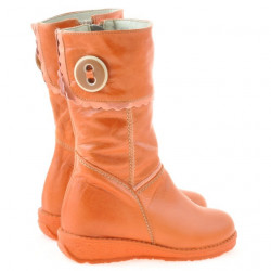 Botas para niños pequeños 25c naranja