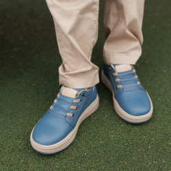 Zapatos para niños 2028 azul combinado