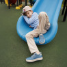 Zapatos para niños 2028 azul combinado