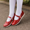 Zapatos para niños 2029 charol rojo lifestyle