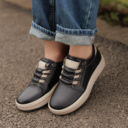 Zapatos para niños 2028 combinados en negro lifestyle