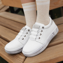Zapatos de niños 2028 blanco nácar combinado lifestyle