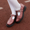 Zapatos de niños 2020 burdeos nácar lifestyle