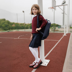 Zapatos de niños 2020 burdeos nácar lifestyle