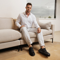Zapatos casuales/deportivos para hombre 991 negro lifestyle