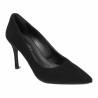Zapatos elegantes mujer 1320 negro terciopelo