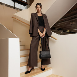 Bolso de mujer de hombro 040g 01 biz negro