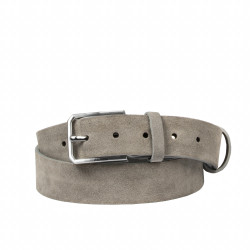Cinturón para hombre 70b gris ante
