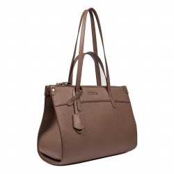 Bolso de mujer de hombro 047g chocolate brown