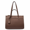 Bolso de mujer de hombro 047g chocolate brown