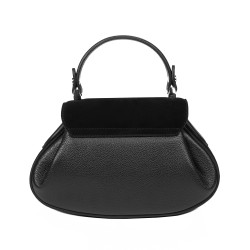 Bolso de mano para dama 042g 01 bufo negro+biz negro