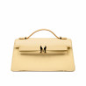 Bolso de mujer al hombro 041g amarillo mantequilla