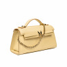 Bolso de mujer al hombro 041g amarillo mantequilla