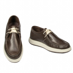 Zapatos casuales para hombre 992 caqui combinado
