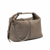 Bolso de mano para dama 037g 01 ante arenisco