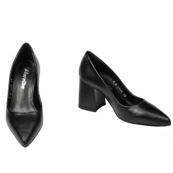 Zapatos elegantes de mujer 1315 negro