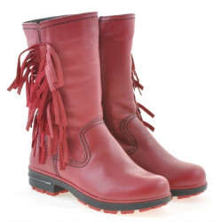 Botas para niños 3208 burdeos