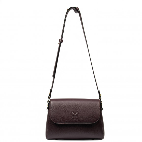 Bolso de mujer de hombro 040g cereza negra