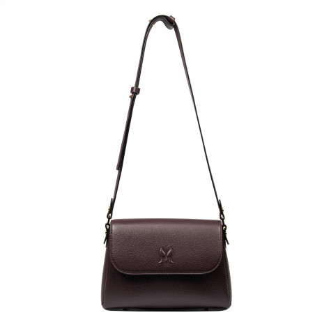 Bolso de mujer de hombro 040g cereza negra