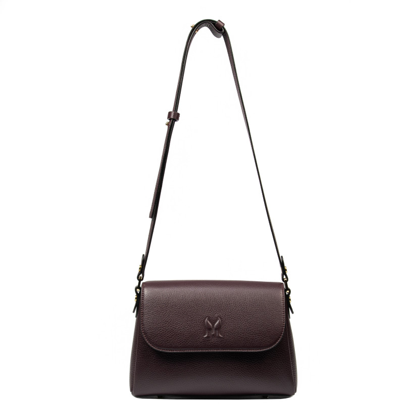 Bolso de mujer de hombro 040g cereza negra