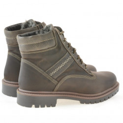 Botines adolescentes 432 tuxon café