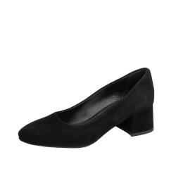 Zapatos elegantes mujer 1331 terciopelo negro