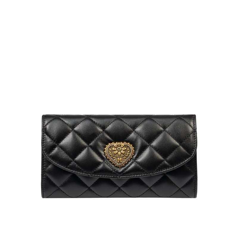 Bolso de mujer al hombro 048g napa negro