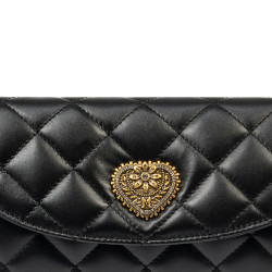Bolso de mujer al hombro 048g napa negro