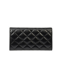 Bolso de mujer al hombro 048g napa negro