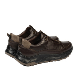 Zapatos casuales/deportivos para hombre 993 café combinado