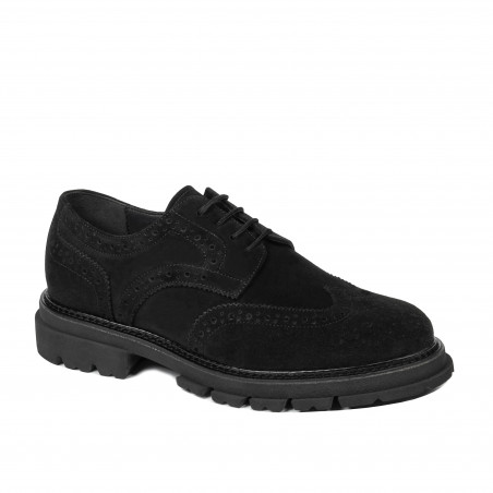 Zapatos casuales para hombre 989 negro ante 01