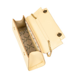 Bolso de mujer al hombro 041g amarillo mantequilla