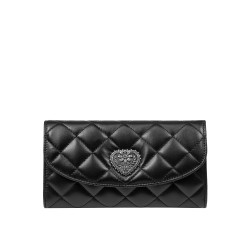 Bolso de mujer al hombro 048g 01 negro napa