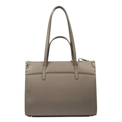 Bolso de hombro para dama 047g taupe caviar