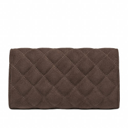 Bolso de hombro para dama 048g gamuza chocolate