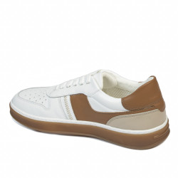 Zapatos casuales/deportivos para hombre 983 blanco combinado