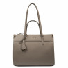Bolso de hombro para dama 047g taupe caviar