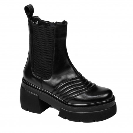 Botines de mujer 3413 negro