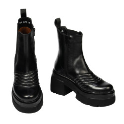 Botines de mujer 3413-1 negro