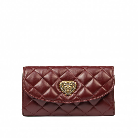 Bolso de hombro para dama 048g burdeos