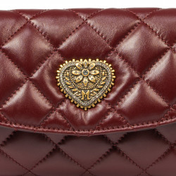 Bolso de hombro para dama 048g burdeos