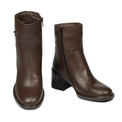 Botines mujer 3416 café