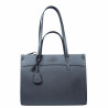 Bolso de mujer de hombro 047g 01 petróleo caviar