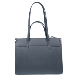 Bolso de mujer de hombro 047g 01 petróleo caviar