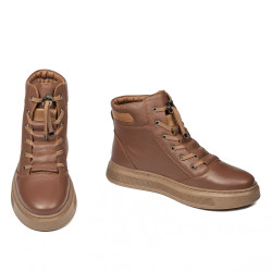 Botas hombre 4152 marrón combinado