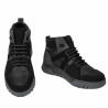 Botas de hombre 4153 bufo negro+gris