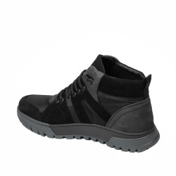 Botas de hombre 4153 bufo negro+gris